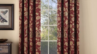 burgundy curtains for living room 02