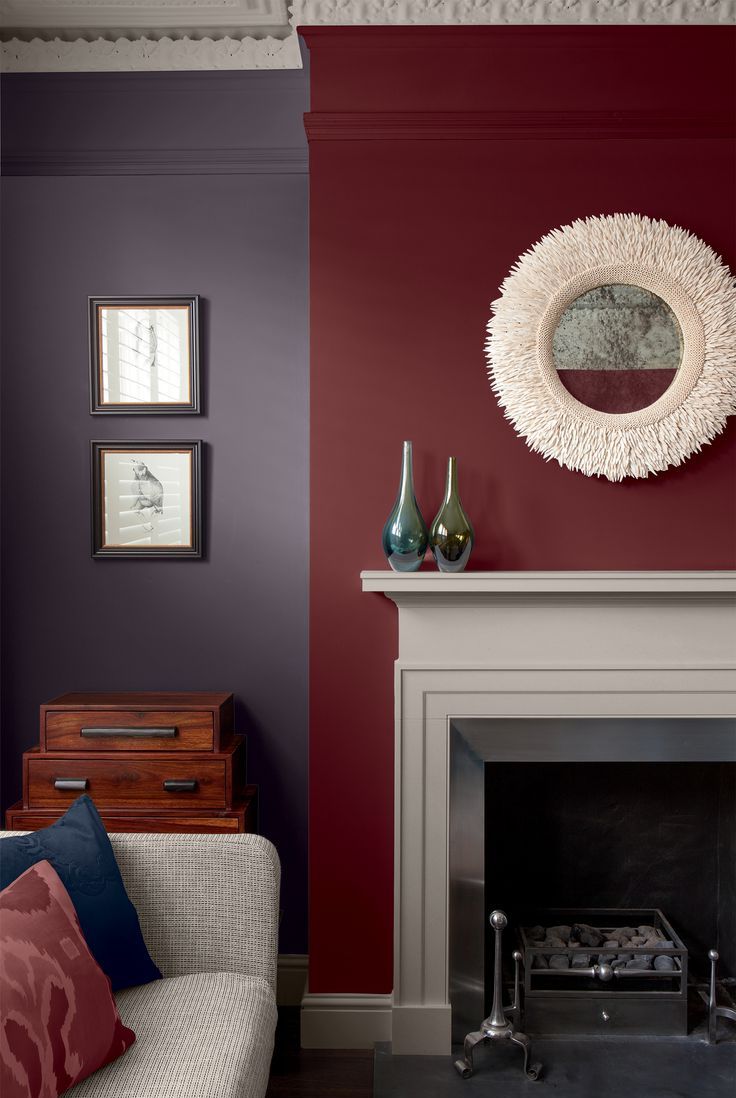 Burgundy Living Room Color Schemes  Roy Home Design