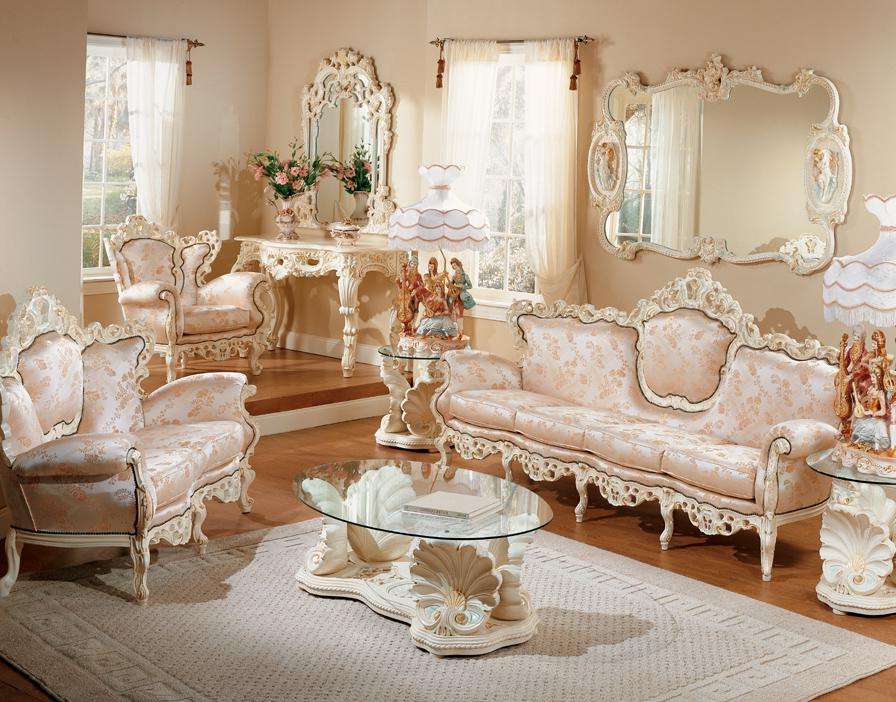 french provincial living room