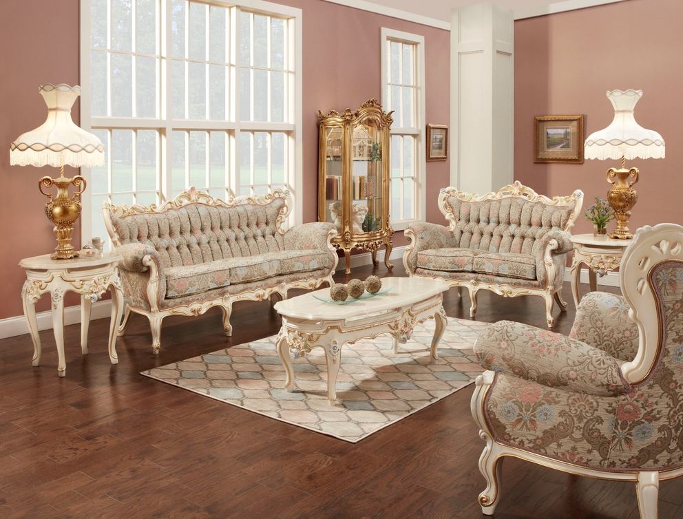 acme french provincial living room furniture