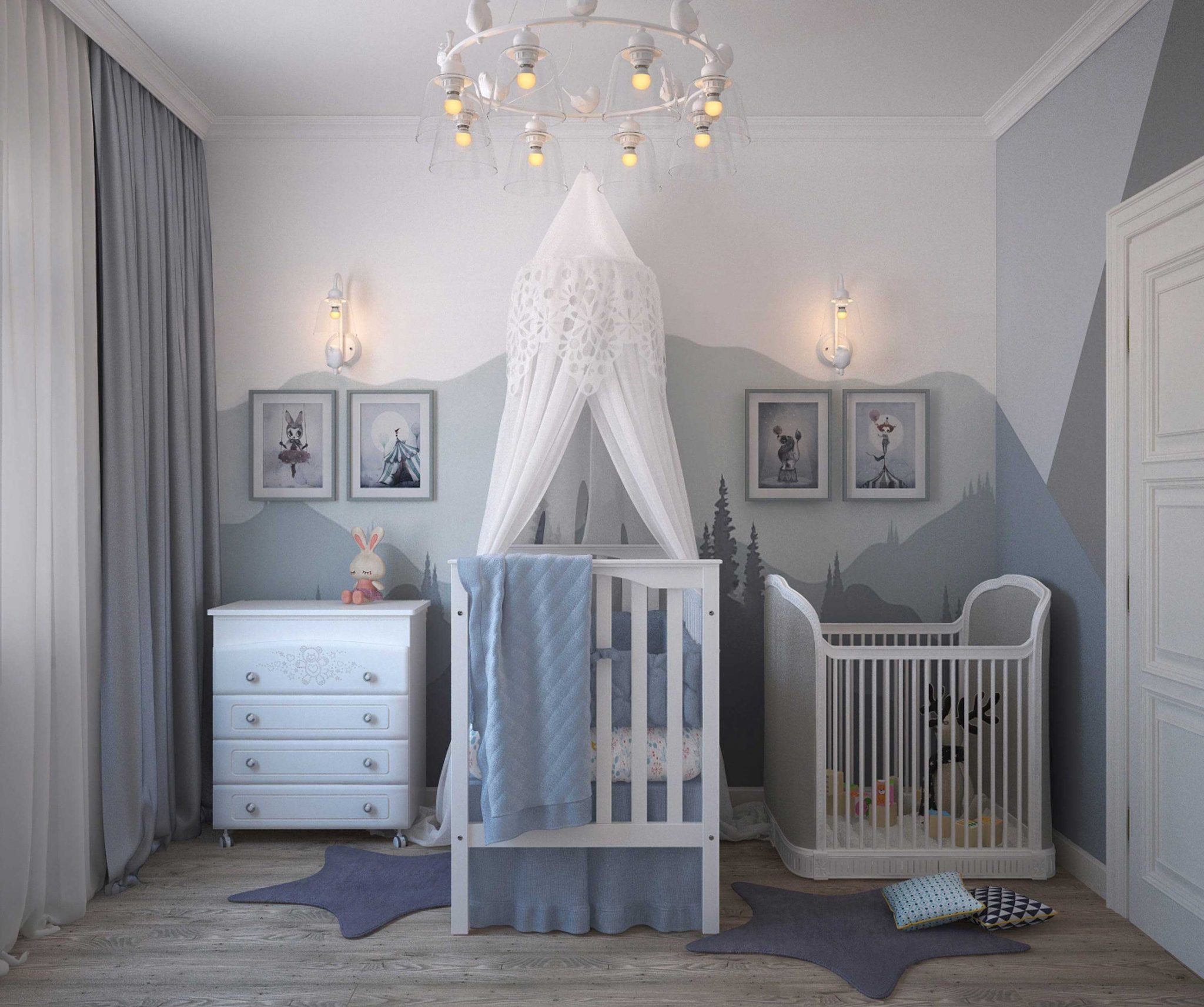 The Tips on Choosing Crib for Twins Baby
