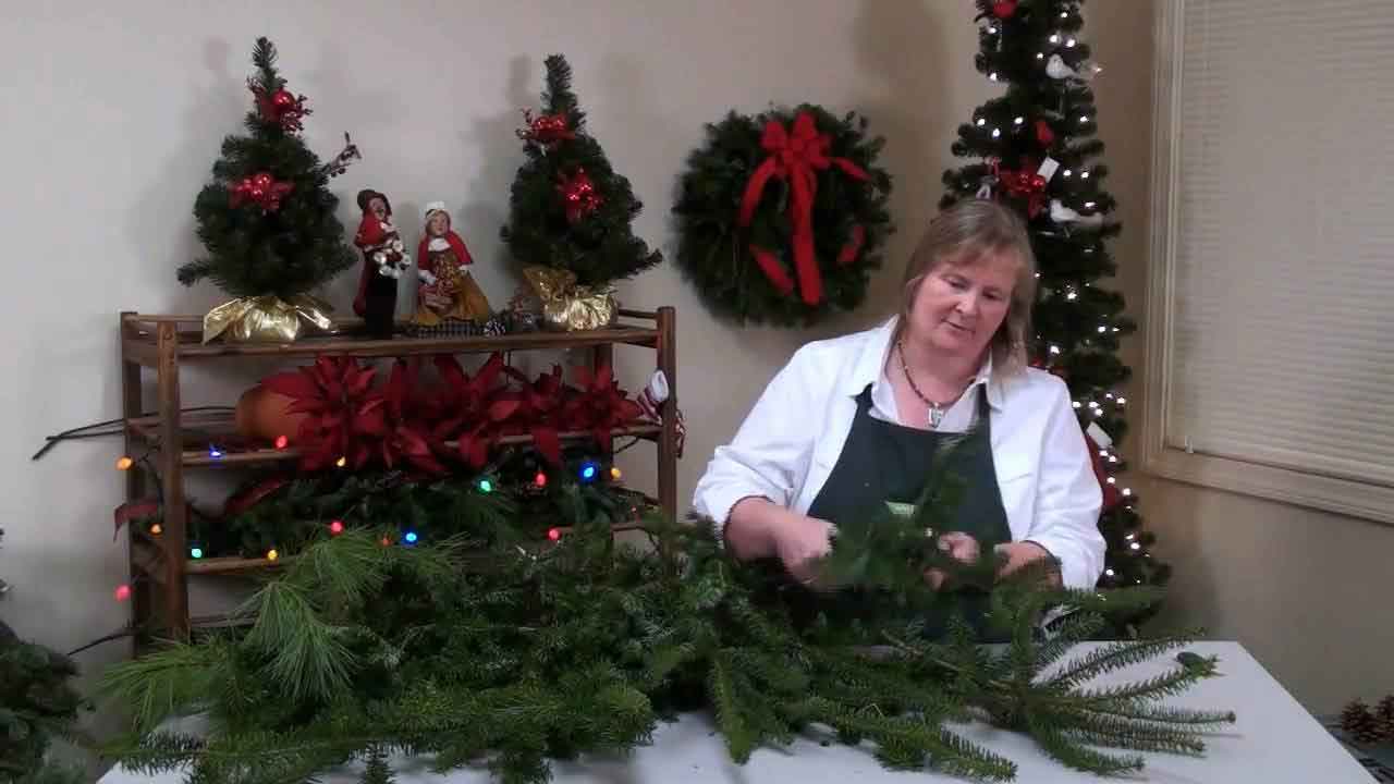 Tips and Trick to Make Christmas Swags for Doors | Roy Home Design