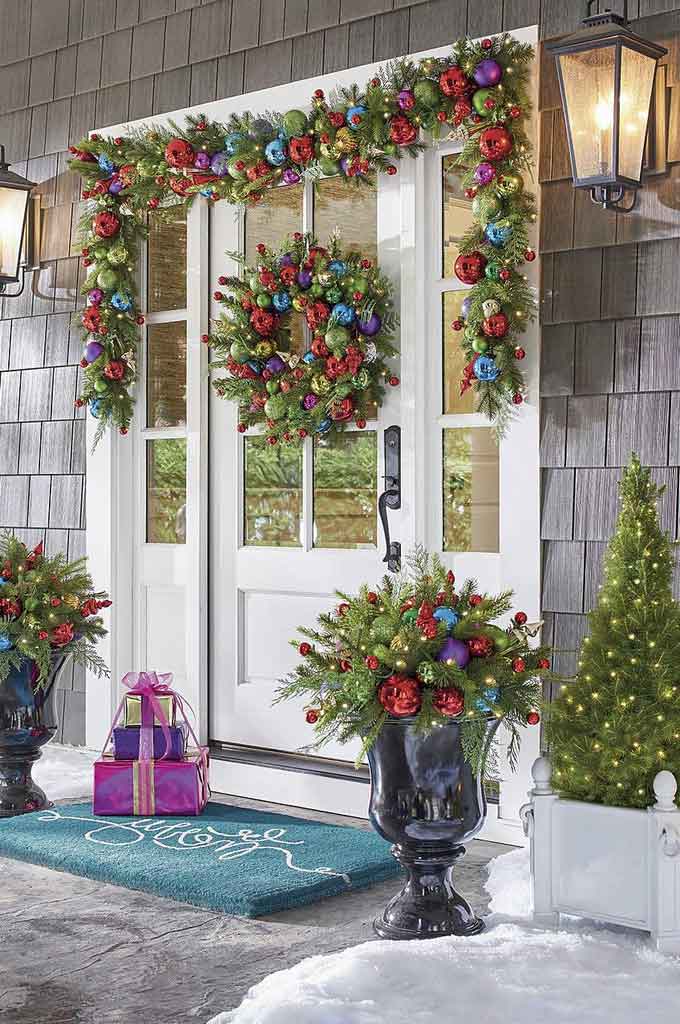 Find Out Excellent Door Covers for Christmas Ideas to Transform Your Home Appeal | Roy Home Design