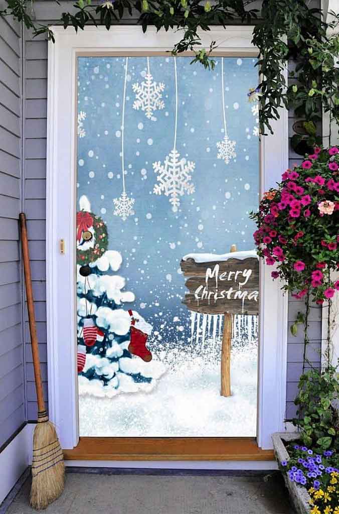 Find Out Excellent Door Covers for Christmas Ideas to Transform Your Home Appeal | Roy Home Design