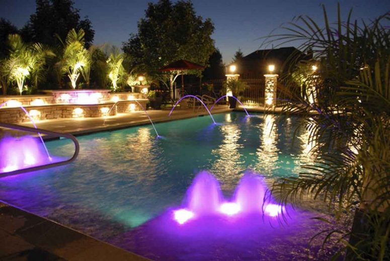 5 Inground Pool Fountains to Transform Your Backyard More Attractive