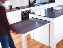 5 Kitchen Island With Pull Out Table Ideas To Overcome Small Kitchen Space | Roy Home Design