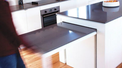 5 Kitchen Island With Pull Out Table Ideas To Overcome Small Kitchen Space | Roy Home Design