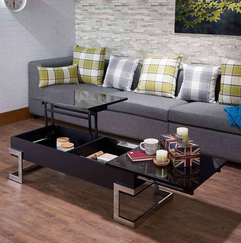 4 Reasons Why People Like A Lift Top Coffee Table With Hidden Storage | Roy Home Design