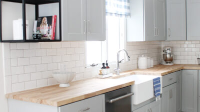 Get To Know The Light Grey Kitchen Cabinet Design That Becoming Popular | Roy Home Design