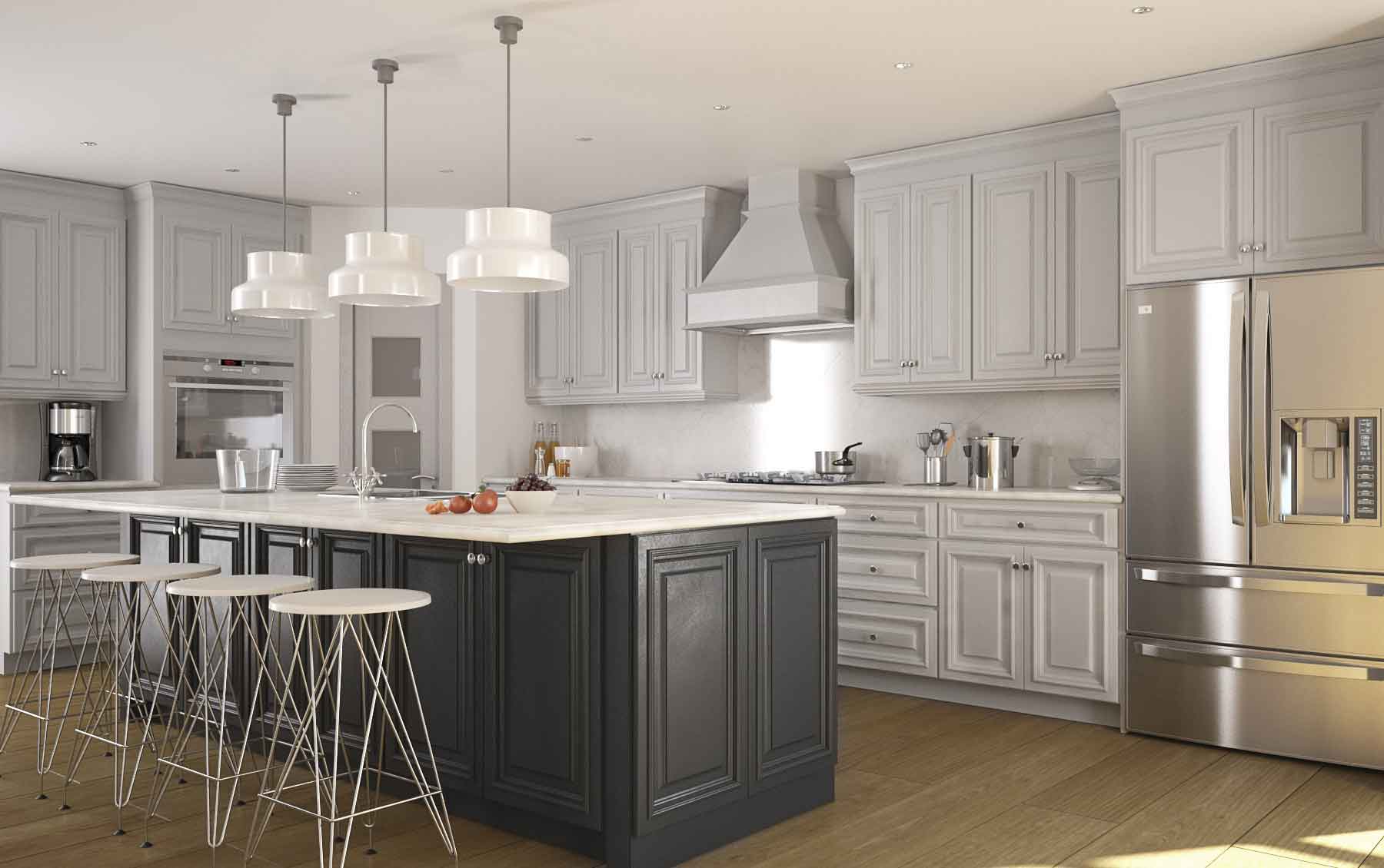 Get To Know The Light Grey Kitchen Cabinet Design That Becoming Popular