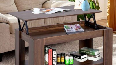4 Reasons Why People Like A Lift Top Coffee Table With Hidden Storage | Roy Home Design