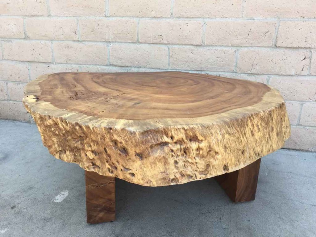 7 Wood Slice Coffee Tables To Bring In Outdoor And Add Natural Touch