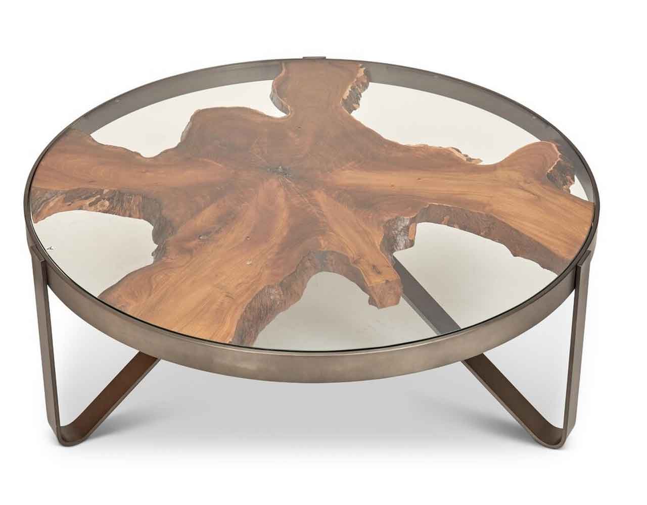 7 Wood Slice Coffee Tables To Bring In Outdoor And Add Natural Touch | Roy Home Design