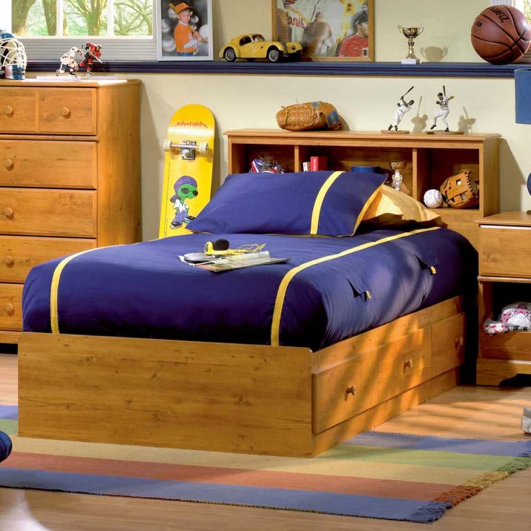 Twin XL Bed Frame With Drawers Design To Save Space And Maximizing Room