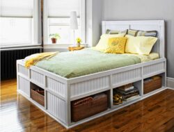 Twin XL Bed Frame With Drawers Design To Save Space And Maximizing Room | Roy Home Design