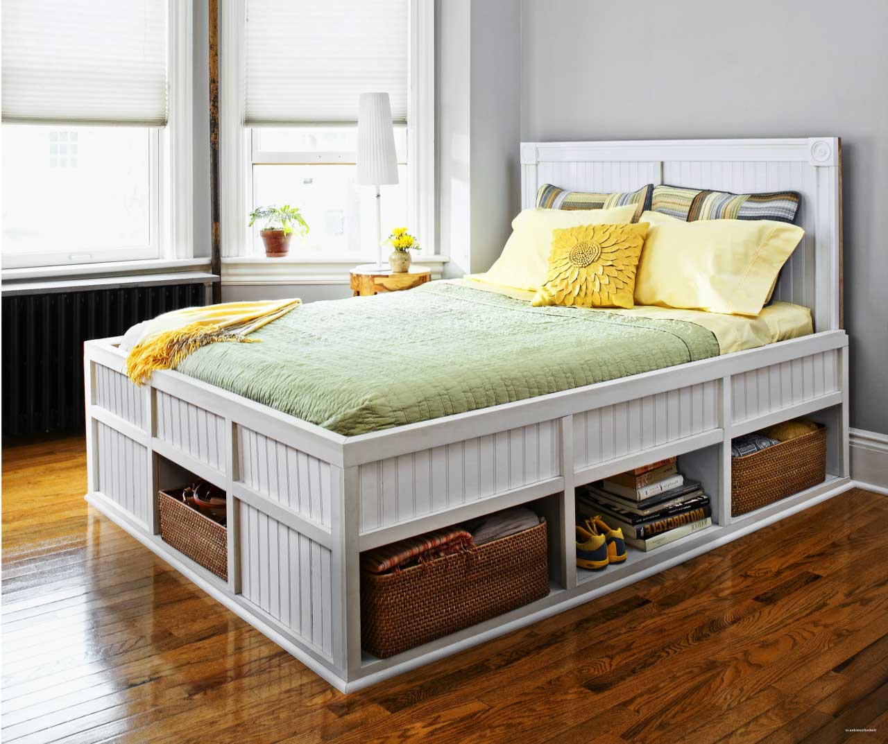 Twin XL Bed Frame With Drawers Design To Save Space And Maximizing Room | Roy Home Design