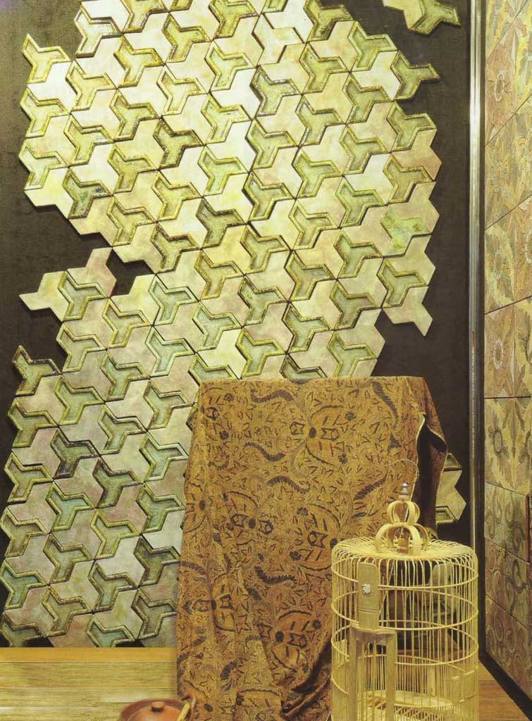 Wall Cover Ideas: Wall Metal Panel Or 3D Ceramic Tile? | Roy Home Design