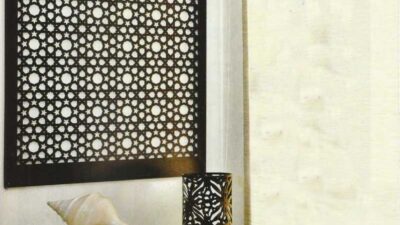 Wall Cover Ideas: Wall Metal Panel Or 3D Ceramic Tile? | Roy Home Design