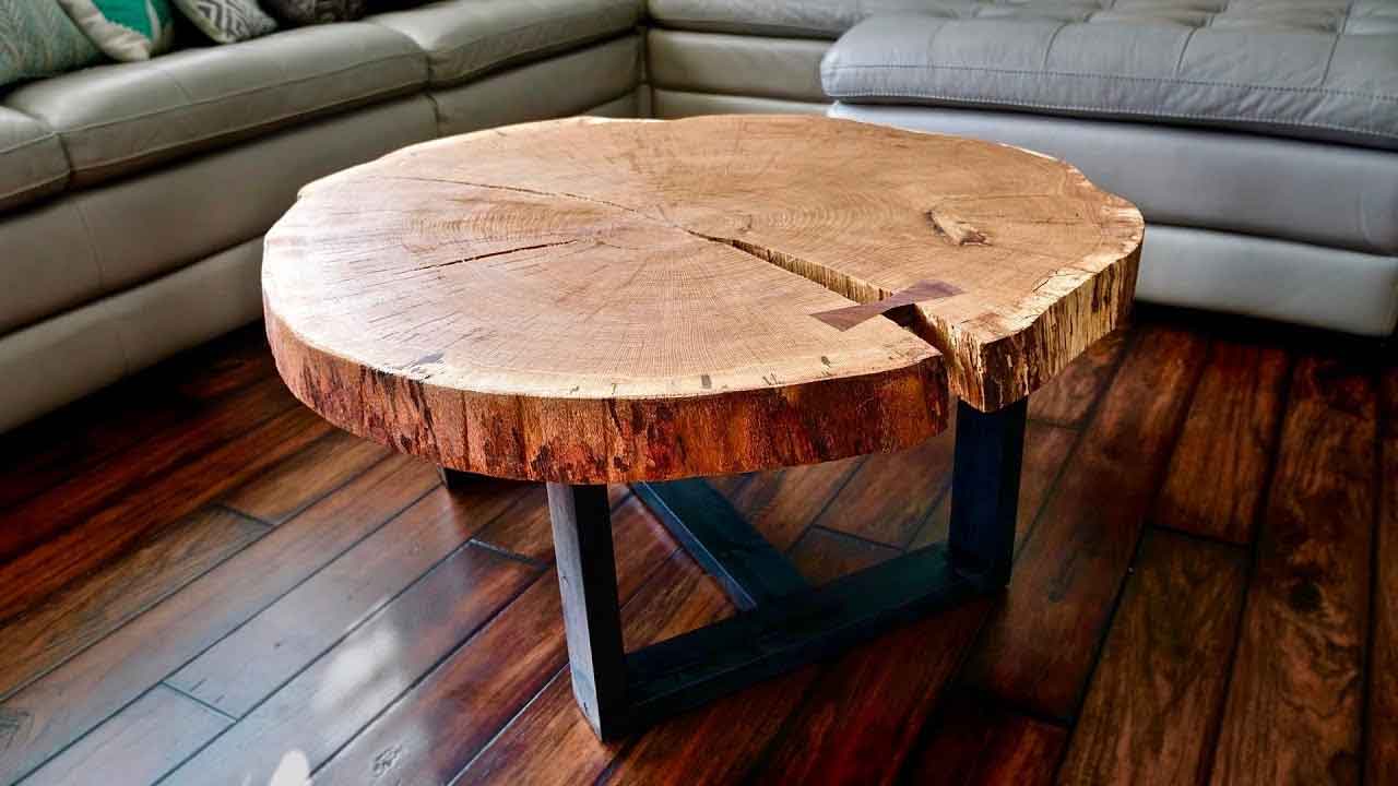 7 Wood Slice Coffee Tables To Bring In Outdoor And Add Natural Touch | Roy Home Design