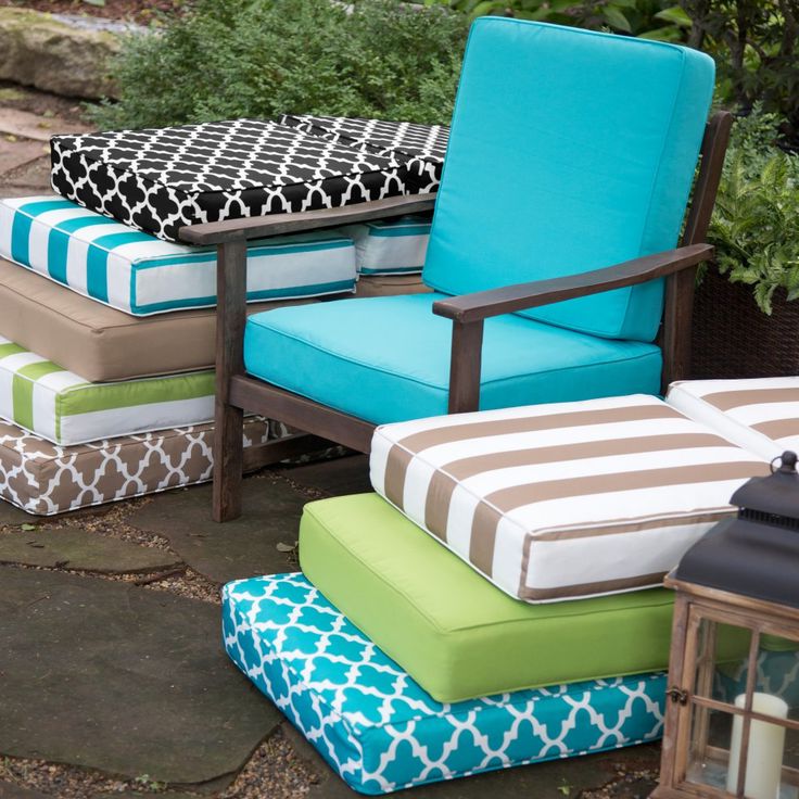 Salon jardin : guide achat - commande - top 5 Coussins de siège profond