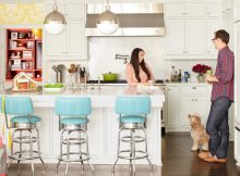 Kitchen Remodels With White Cabinets Rustic Design for Small Kitchen