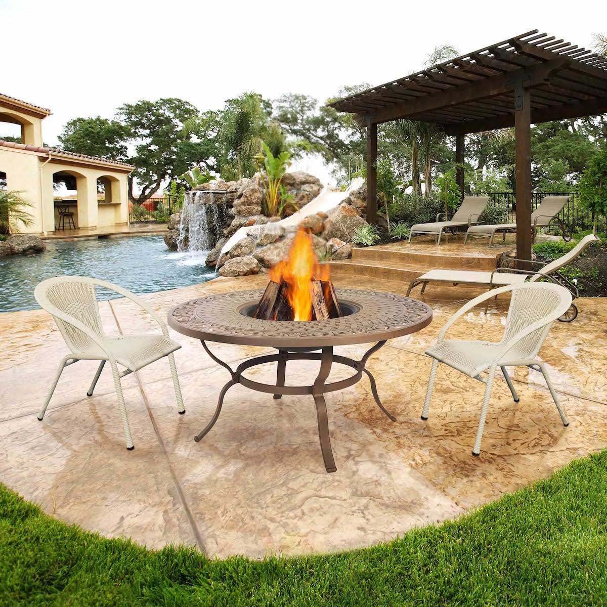 Understanding The Spindle Or Buc ee's Fire Pits That Great For Outdoor Terrace | Roy Home Design