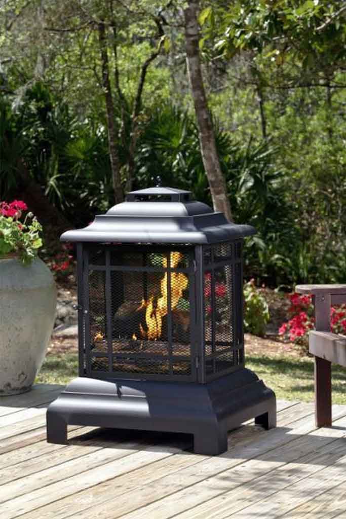 Unique Design of Fireplaces from Chiminea Walmart to Warm Your Outdoor Party | Roy Home Design