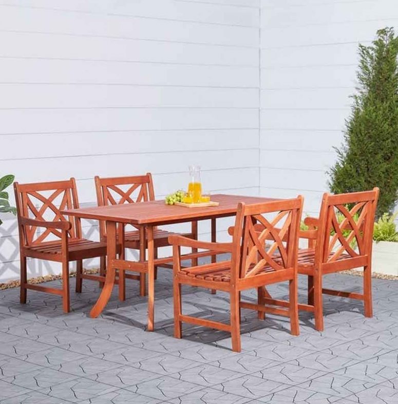 Eucalyptus Patio Furniture One Of The Best Outdoor Wood Collections You