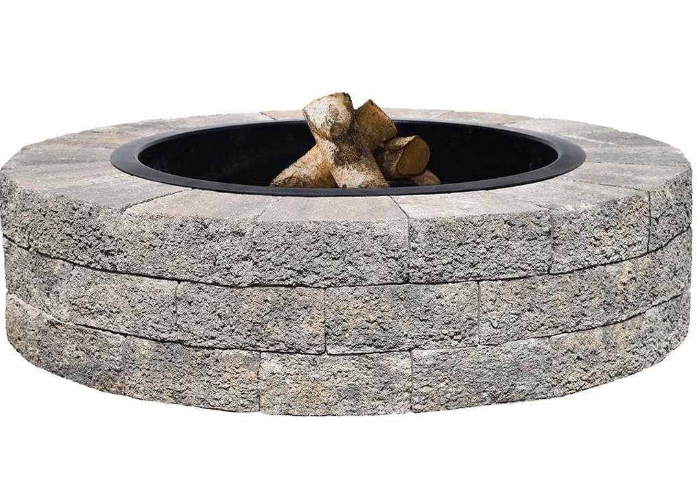 gray-oldcastle-fire-pit-kits-countryside® fire pit kit-camping fire pit