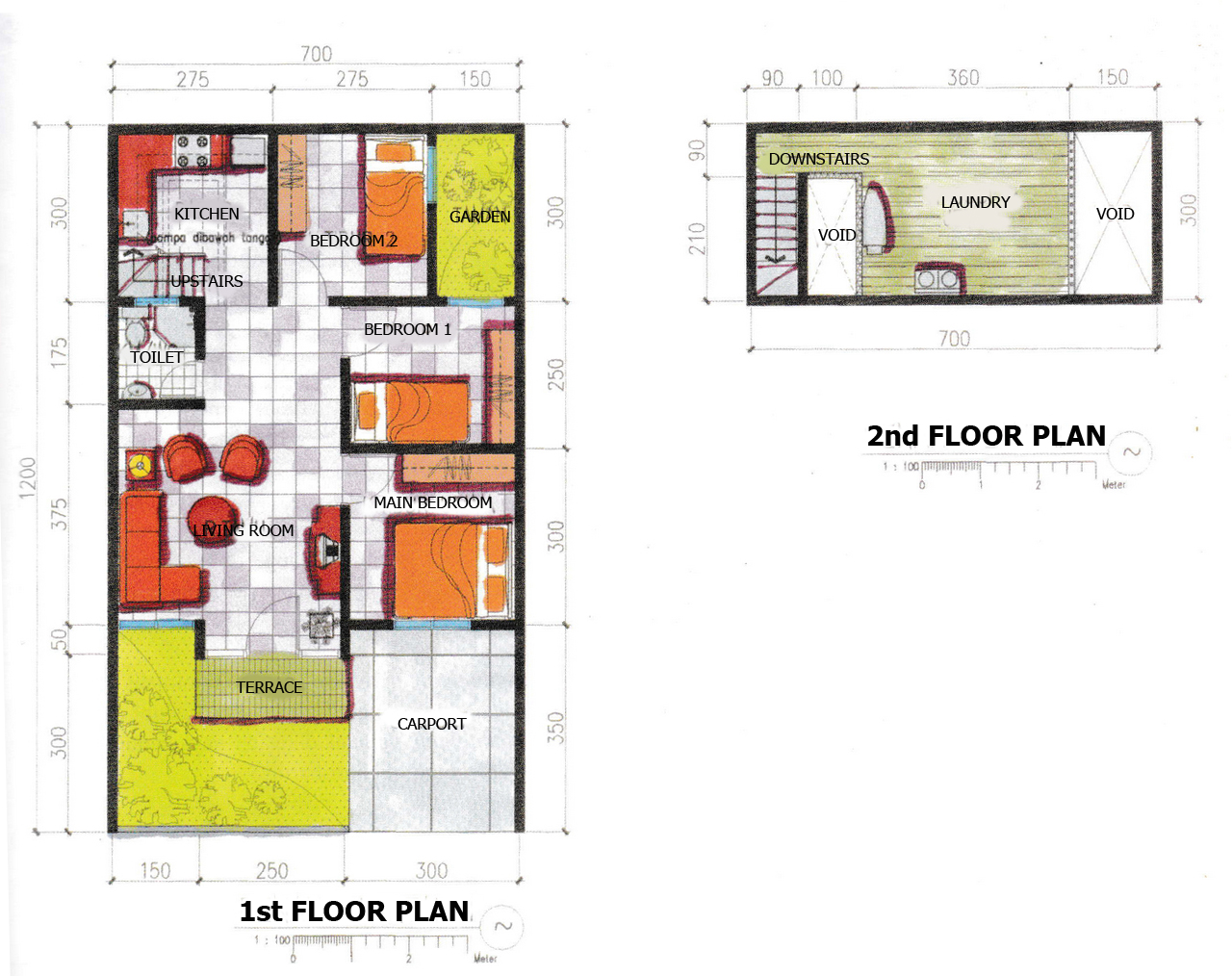 Small House Floor Plan Design in Modern House Architecture | Roy Home Design