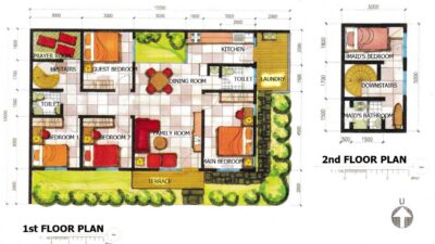 Small House Floor Plan Design in Modern House Architecture | Roy Home Design