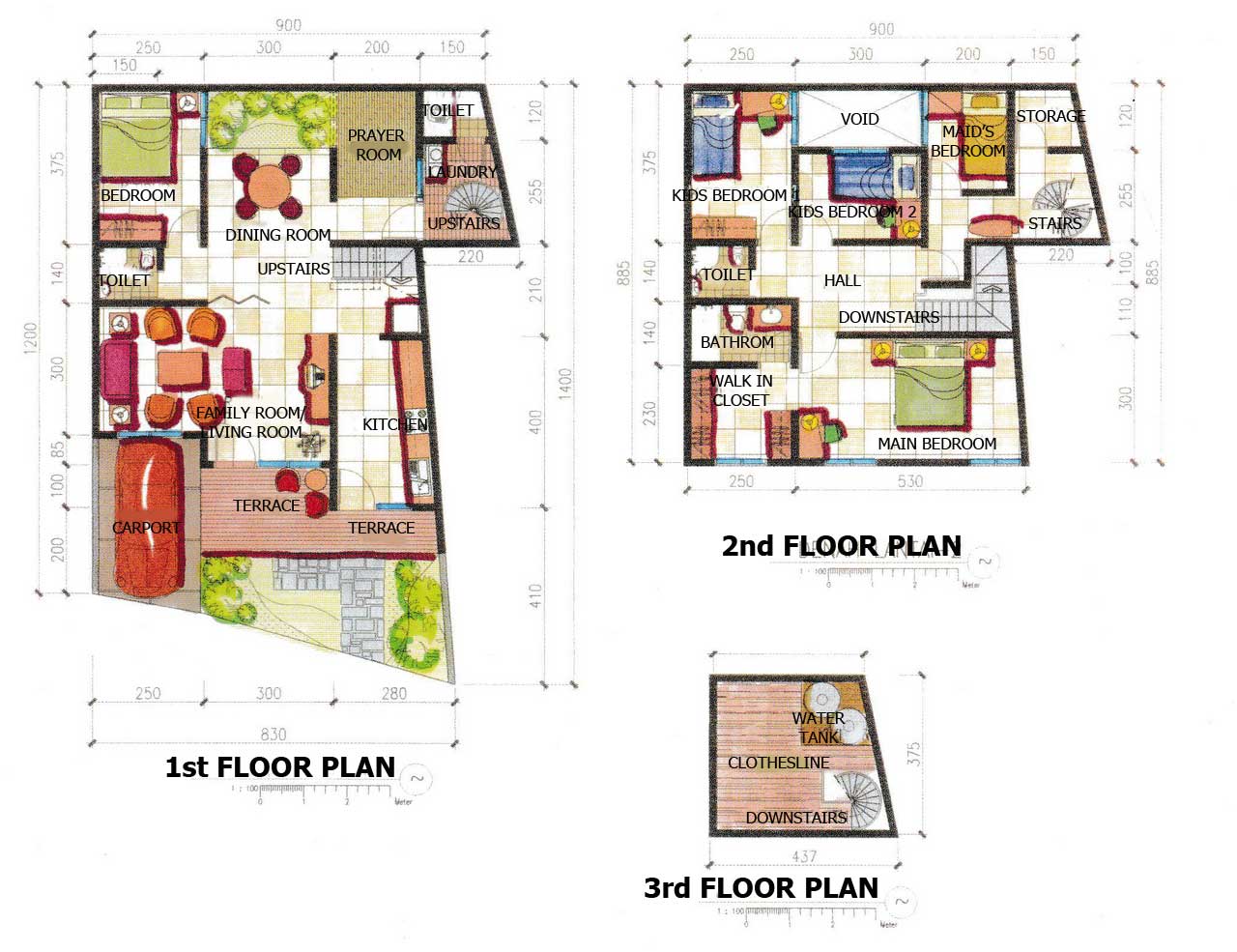 Small House Floor Plan Design in Modern House Architecture | Roy Home Design