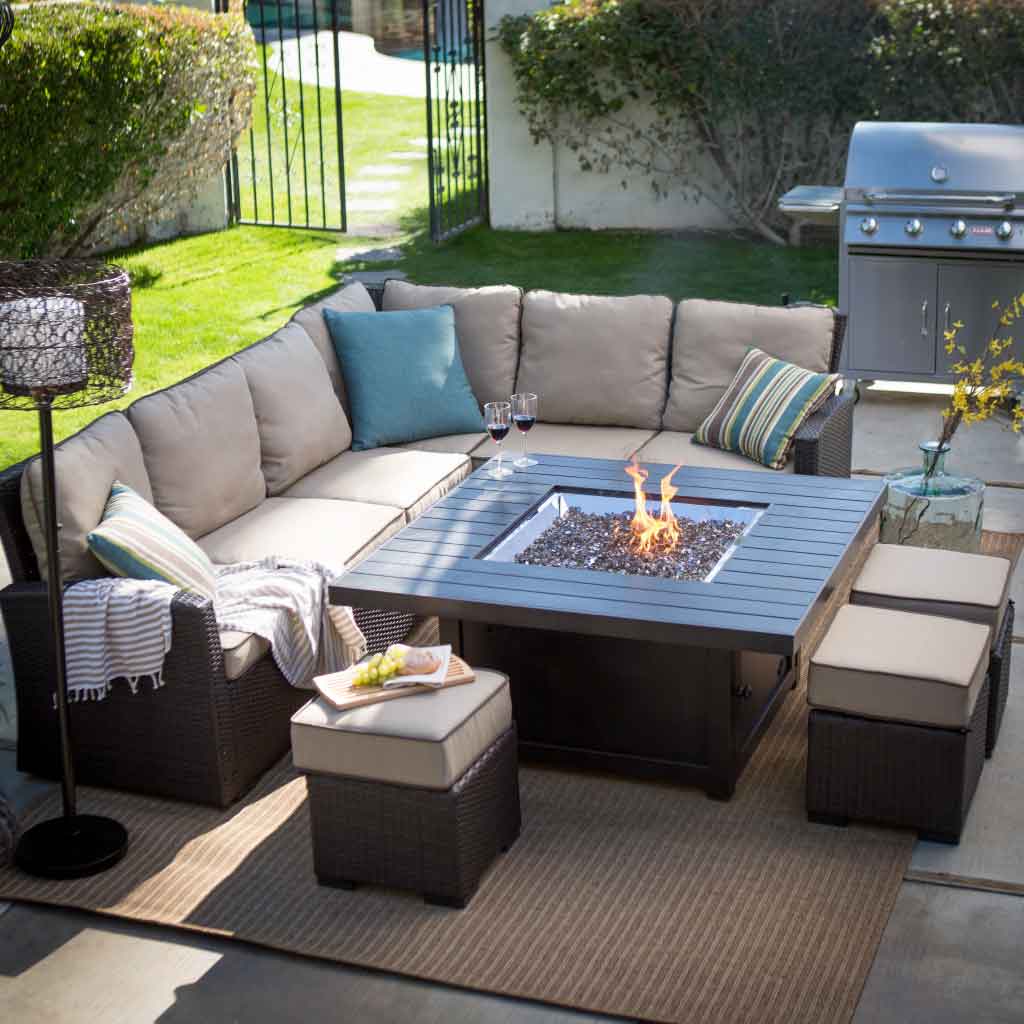 4 Design of Outdoor Natural Gas Fire Pit Inspiration | Roy Home Design