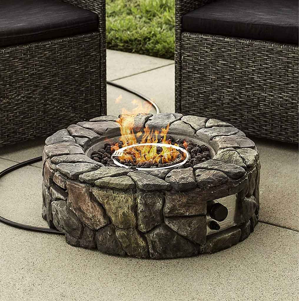 4 Design of Outdoor Natural Gas Fire Pit Inspiration | Roy Home Design