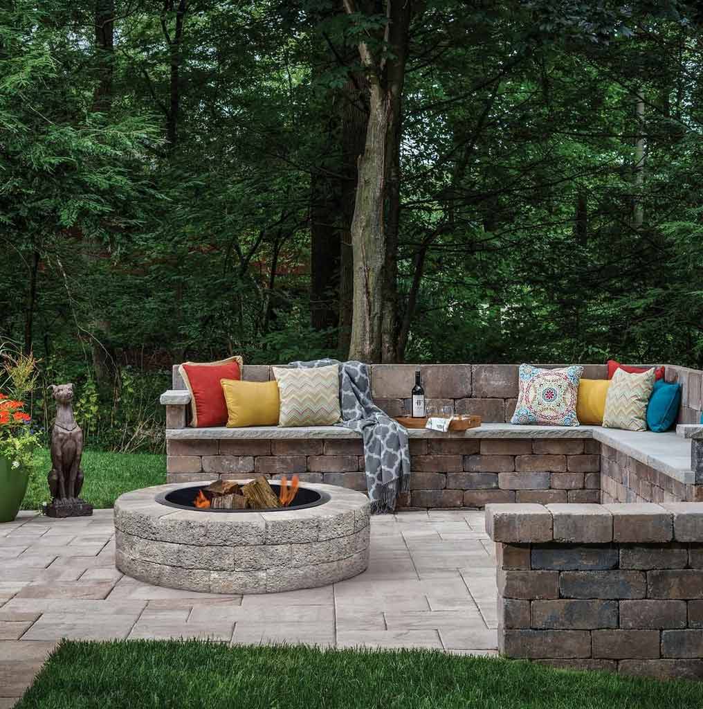 The Story Of Countryside 48 in. Gray Fire Pit Kit Has Just ...