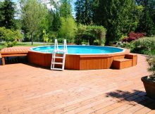 Rectangular Above Ground Swimming Pools Ideas To Decorate Your Backyard | Roy Home Design