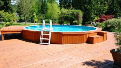 Rectangular Above Ground Swimming Pools Ideas To Decorate Your Backyard | Roy Home Design