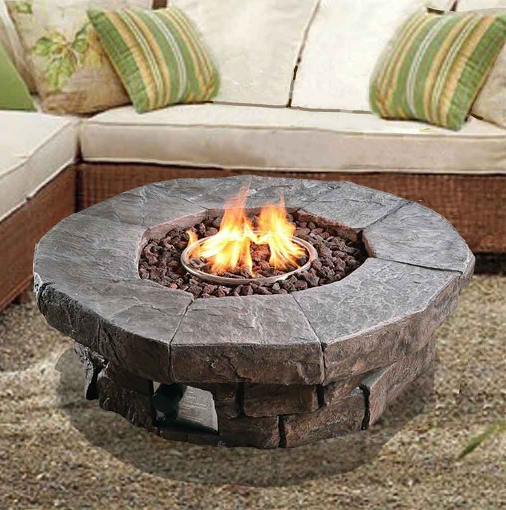 Get to Know Types of Round Propane Fire Pit | Roy Home Design