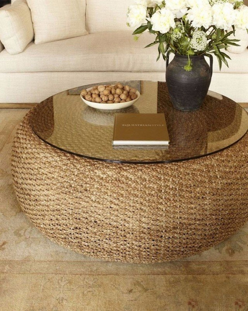 round seagrass coffee table-seagrass-coffee-table