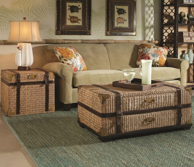 This Is Why Seagrass Coffee Table and Ottoman Is So Famous!