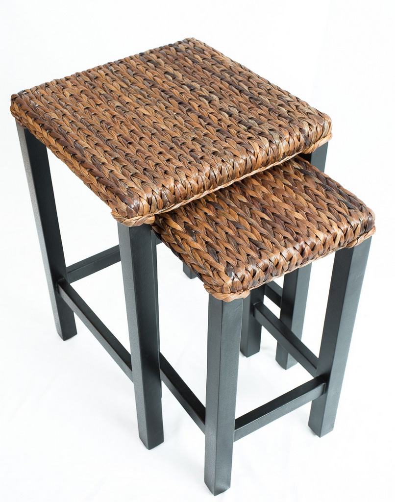 seagrass end table-nesting tables