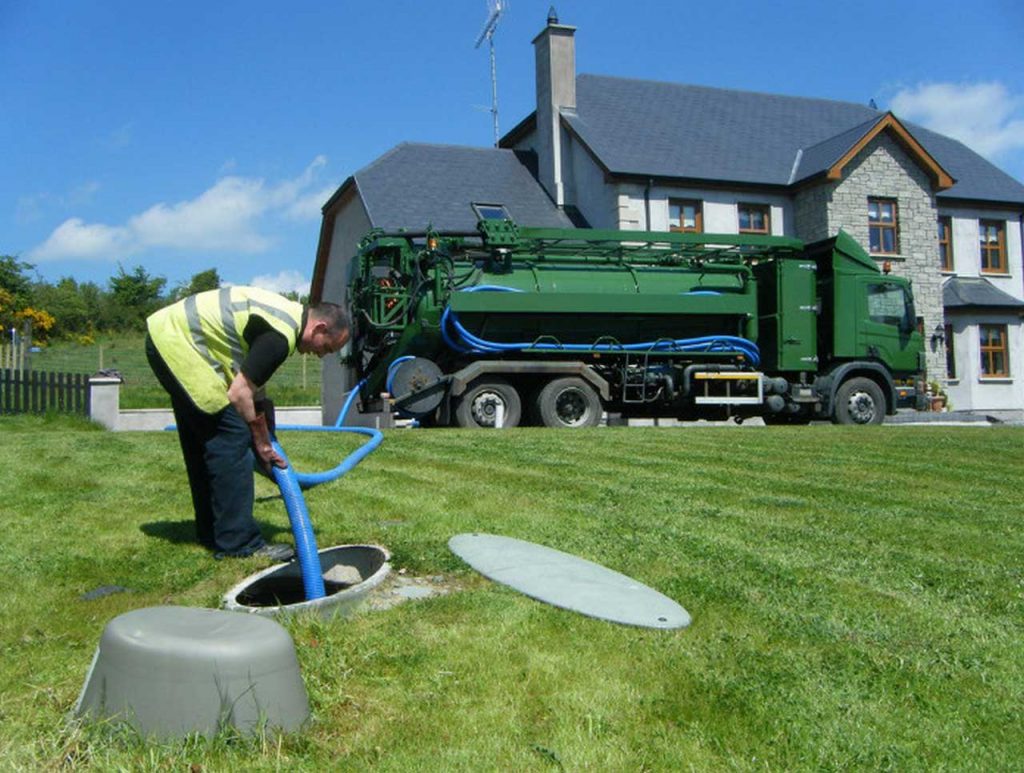 Septic tank clog fix