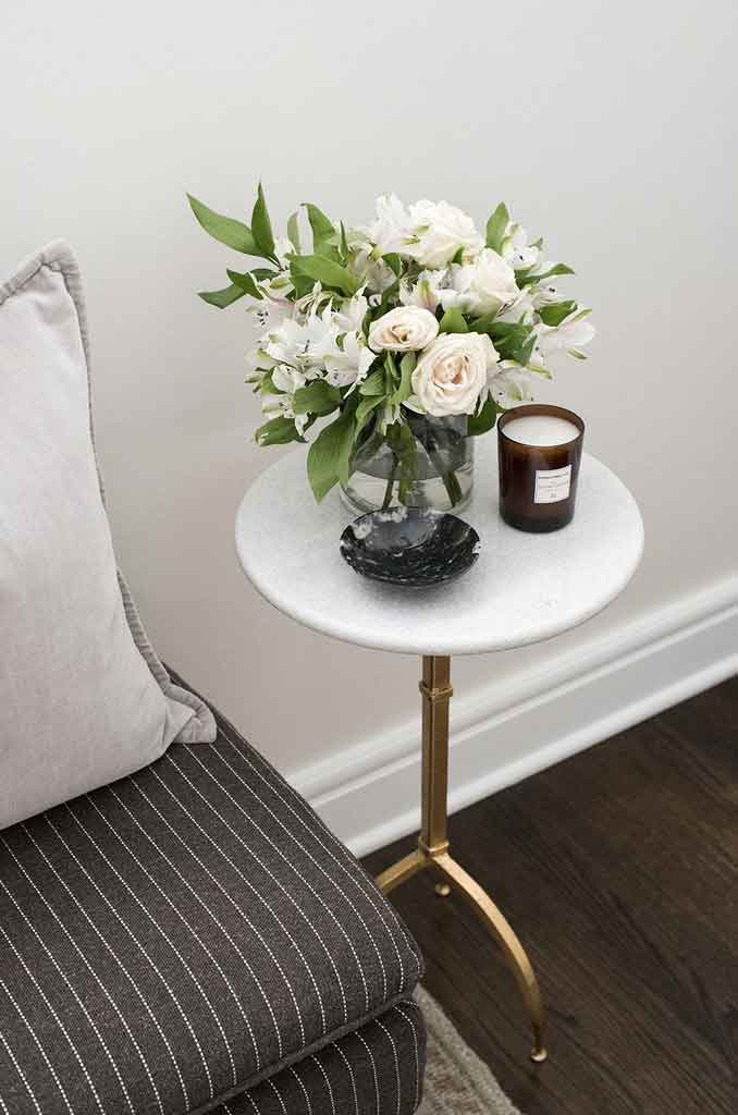 The Benefit of Using Small Round Accent Table in Small Space | Roy Home Design