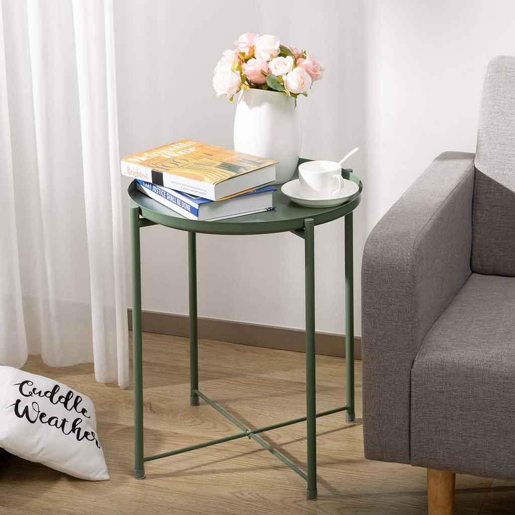 The Benefit of Using Small Round Accent Table in Small Space | Roy Home Design