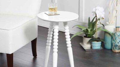 The Benefit of Using Small Round Accent Table in Small Space | Roy Home Design