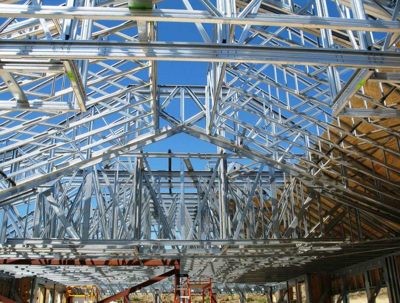 Steel Truss for Roof Frames Residential Homes that You Should Know | Roy Home Design