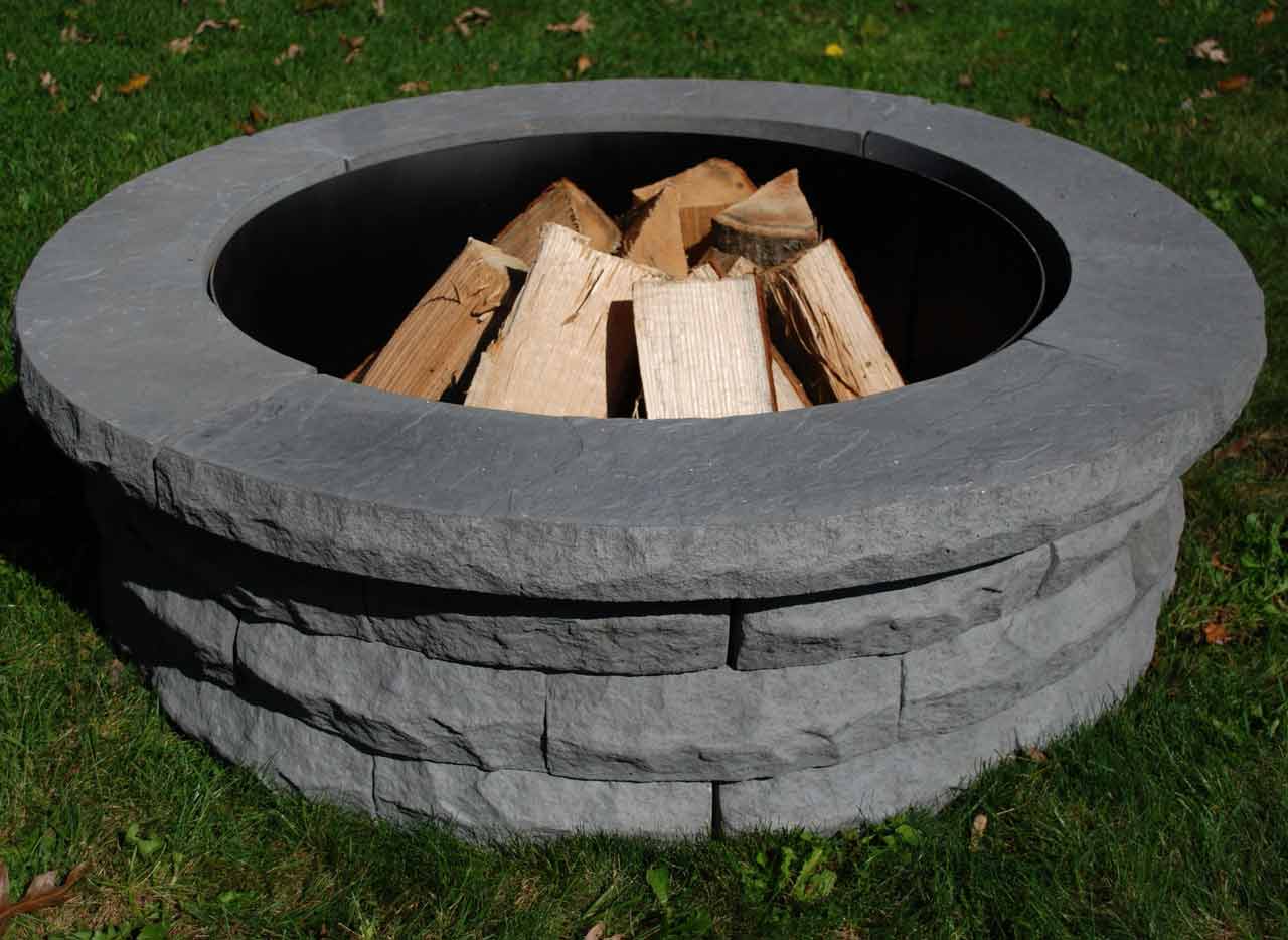 wood burning fire pit kits-fire pit kit stone-cool fire pits-stone fire pit kits for sale