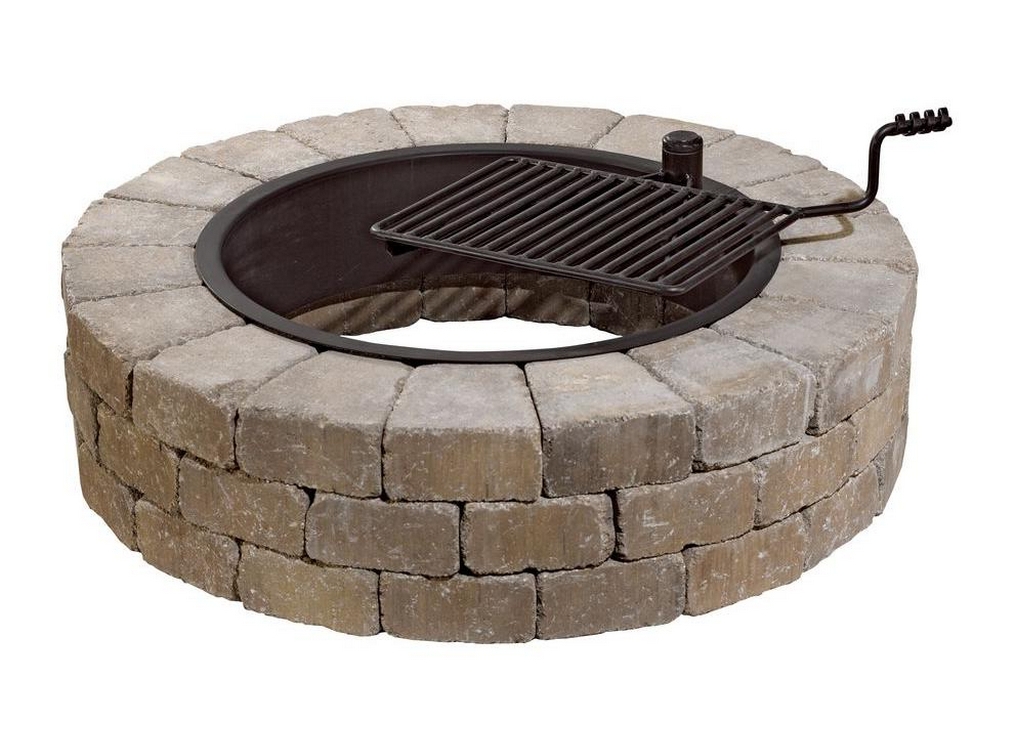 wood burning stone fire pit kit-fire-pit-kits-fire pits for sale near me