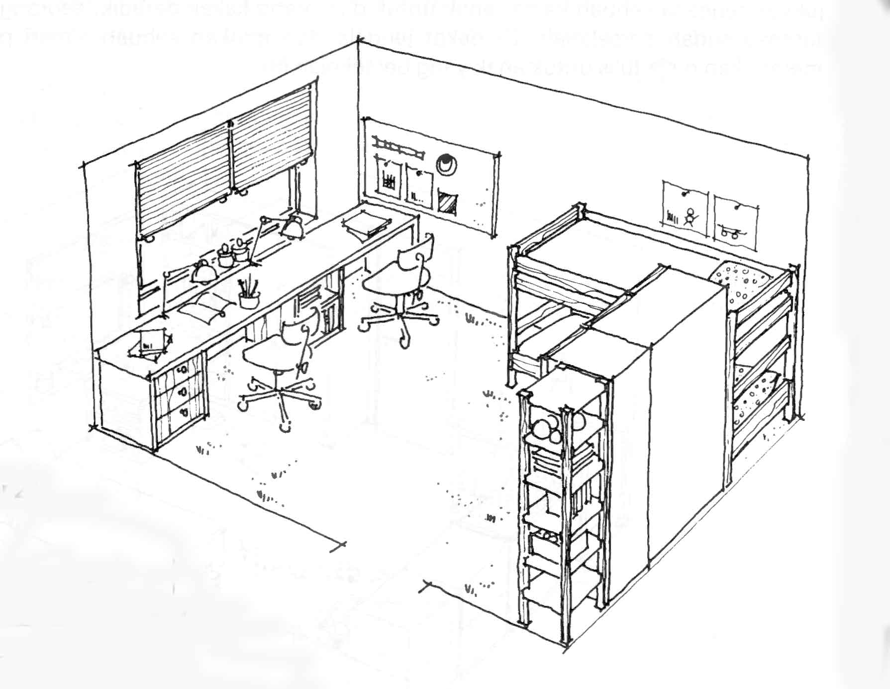 3 Child's Bedroom Floor Plan Ideas With Dimensions | Roy Home Design