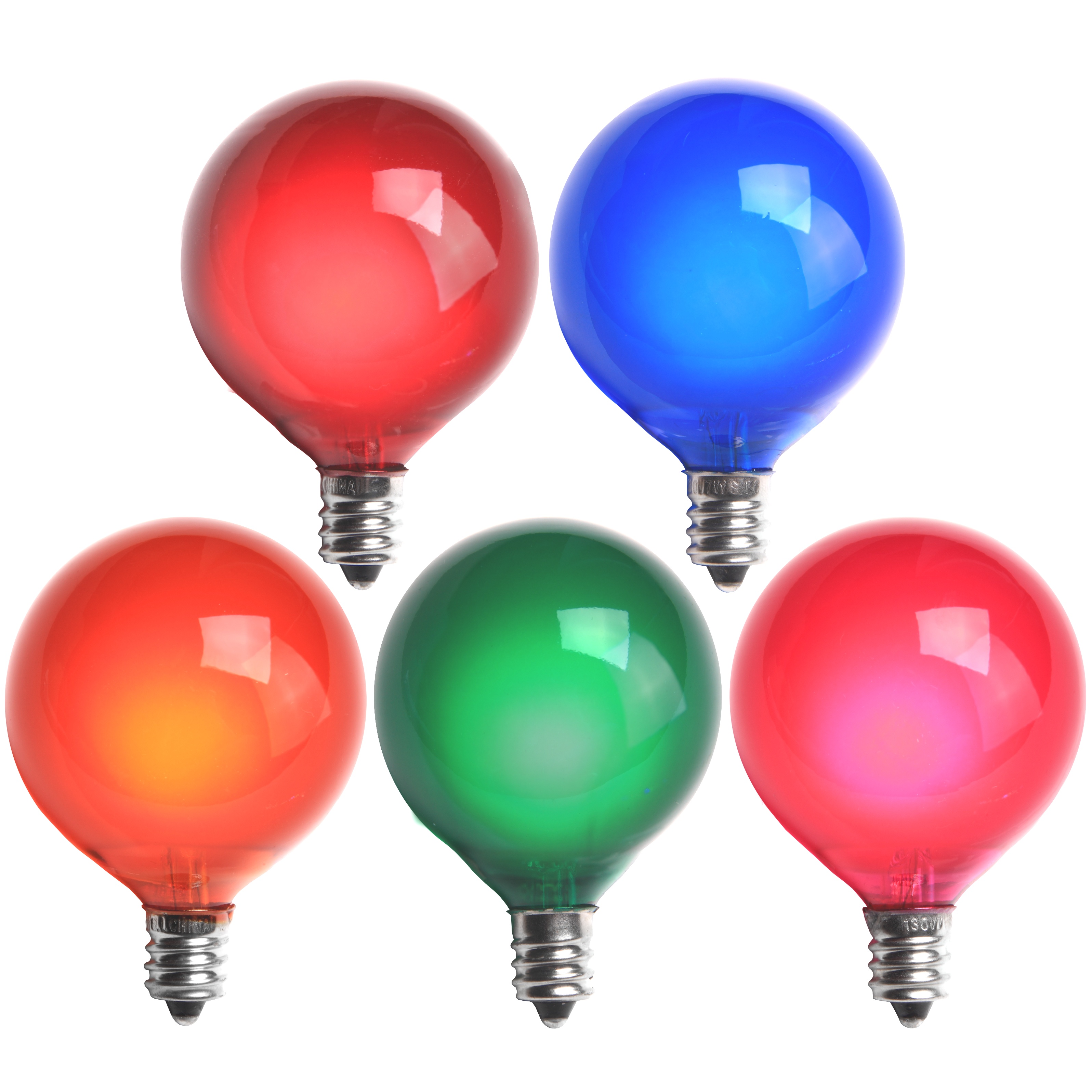 Christmas Light Replacement Bulbs | C9 Color Change Red LED Christmas Light Bulbs | Christmas Light Replacement Bulbs